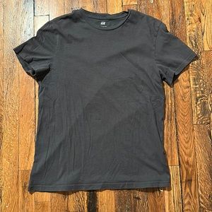 H&M Casual Fit T-shirt - Medium, Gray
